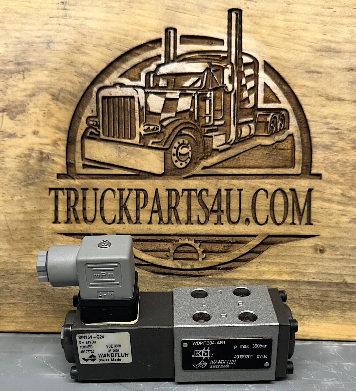 WDMFB04-AB1 WANDFLUH SOLENOID VALVE WITH MPM A-14 COIL *NEW (NOS) GENUINE